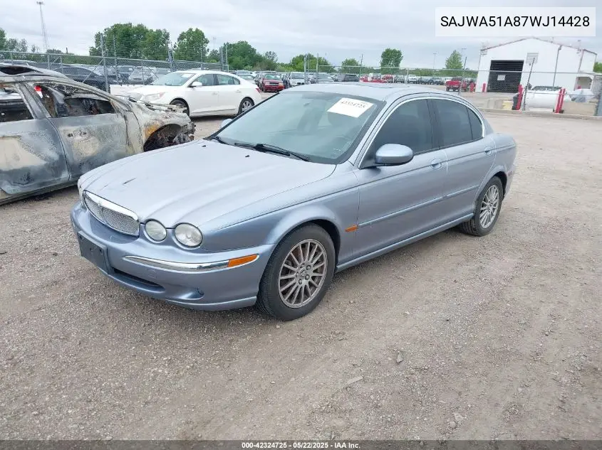 2007 Jaguar X-Type 3.0 VIN: SAJWA51A87WJ14428 Lot: 42324725