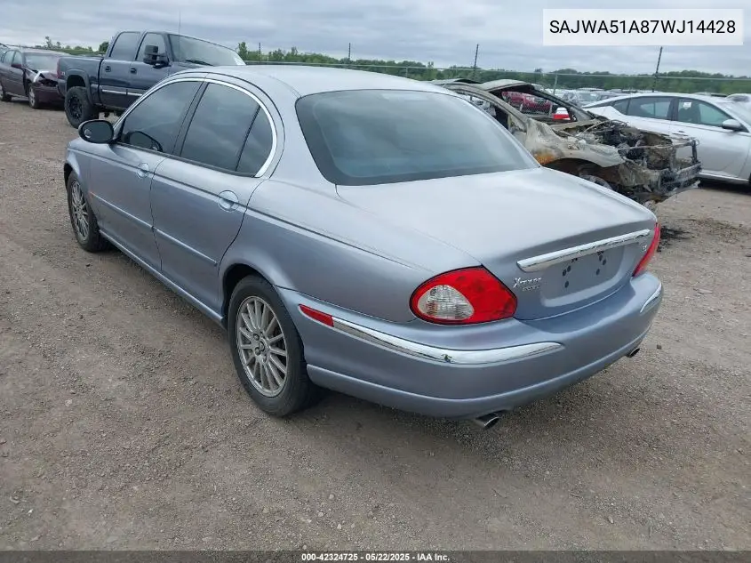 2007 Jaguar X-Type 3.0 VIN: SAJWA51A87WJ14428 Lot: 42324725