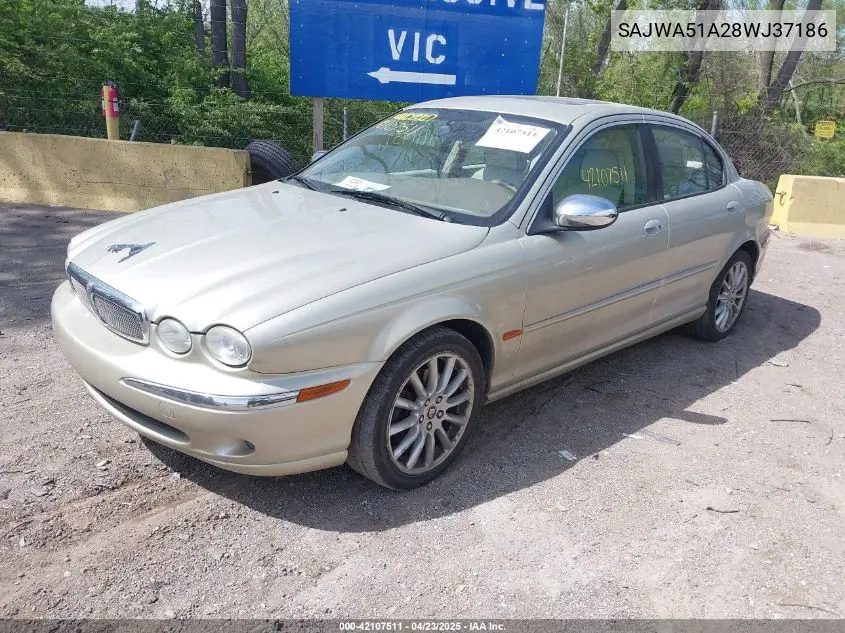 2008 Jaguar X-Type 3.0 VIN: SAJWA51A28WJ37186 Lot: 42107511