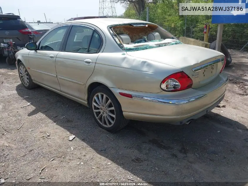 2008 Jaguar X-Type 3.0 VIN: SAJWA51A28WJ37186 Lot: 42107511