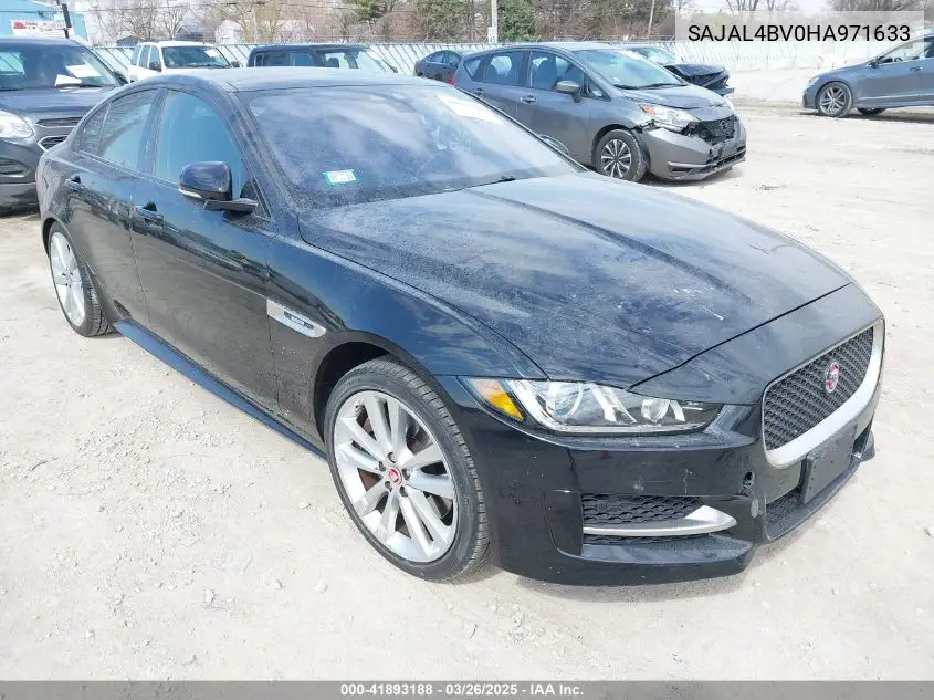 2017 Jaguar Xe 35T R-Sport VIN: SAJAL4BV0HA971633 Lot: 41893188