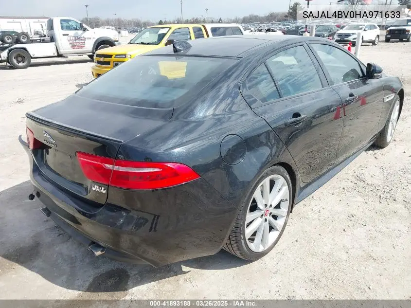 2017 Jaguar Xe 35T R-Sport VIN: SAJAL4BV0HA971633 Lot: 41893188