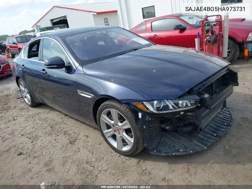 2017 Jaguar Xe 25T Prestige VIN: SAJAE4BG5HA973731 Lot: 42041354