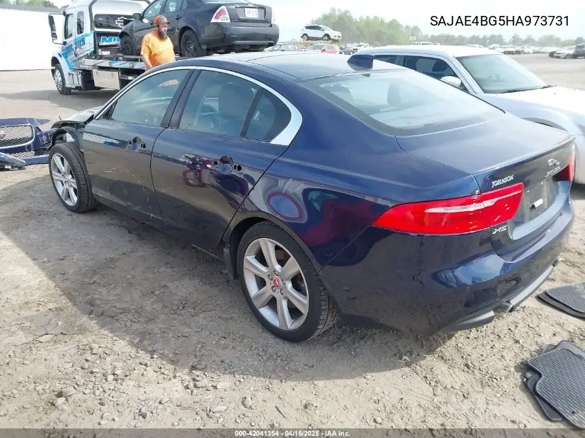 2017 Jaguar Xe 25T Prestige VIN: SAJAE4BG5HA973731 Lot: 42041354