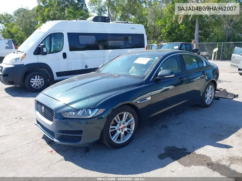 2017 Jaguar Xe 25T Premium VIN: SAJAD4BG9HA962007 Lot: 42134466