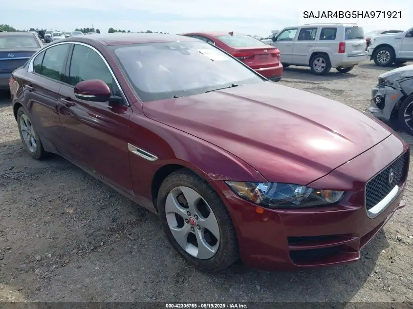2017 Jaguar Xe 25T VIN: SAJAR4BG5HA971921 Lot: 42305765