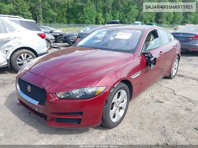 2017 Jaguar Xe 25T VIN: SAJAR4BG5HA971921 Lot: 42305765
