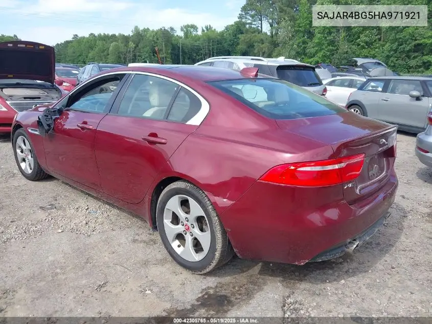 2017 Jaguar Xe 25T VIN: SAJAR4BG5HA971921 Lot: 42305765