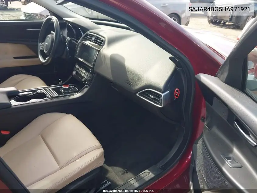 2017 Jaguar Xe 25T VIN: SAJAR4BG5HA971921 Lot: 42305765