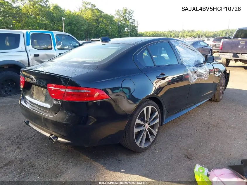 2017 Jaguar Xe 35T R-Sport VIN: SAJAL4BV5HCP10728 Lot: 42549684