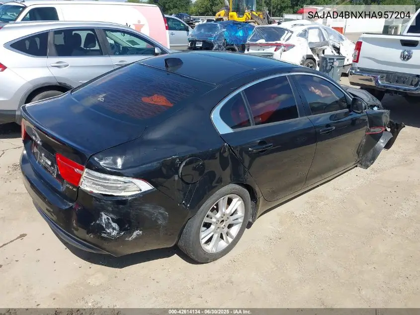 2017 Jaguar Xe 20D Premium VIN: SAJAD4BNXHA957204 Lot: 42614134