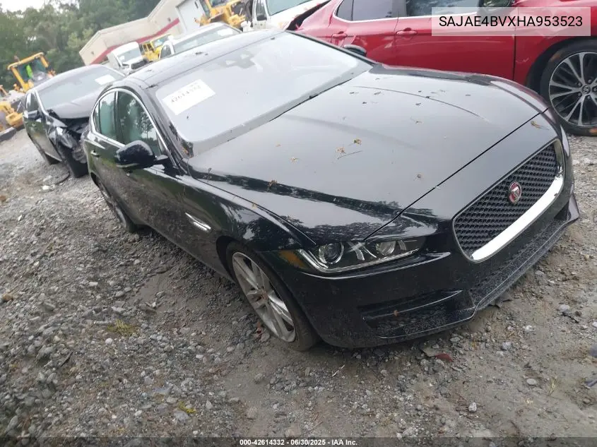 2017 Jaguar Xe 35T Prestige VIN: SAJAE4BVXHA953523 Lot: 42614332