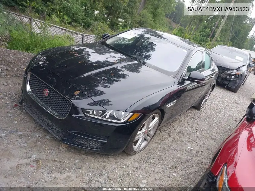 2017 Jaguar Xe 35T Prestige VIN: SAJAE4BVXHA953523 Lot: 42614332