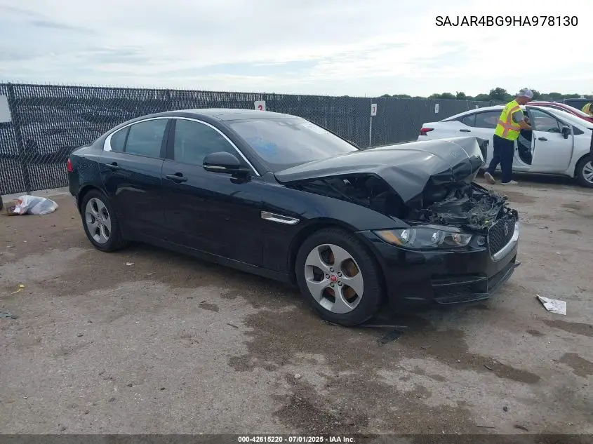 2017 Jaguar Xe 25T VIN: SAJAR4BG9HA978130 Lot: 42615220