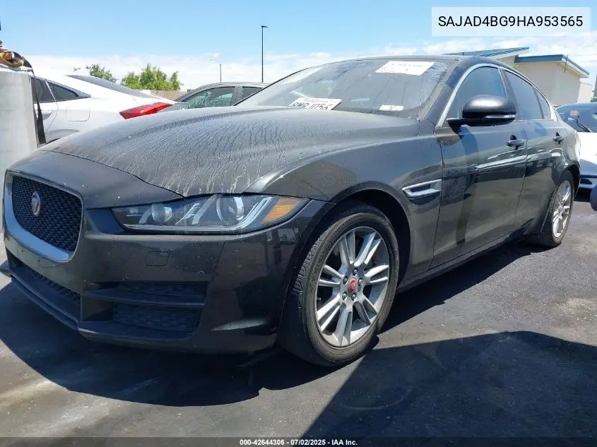 2017 Jaguar Xe 25T Premium VIN: SAJAD4BG9HA953565 Lot: 42644306