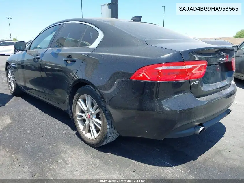 2017 Jaguar Xe 25T Premium VIN: SAJAD4BG9HA953565 Lot: 42644306