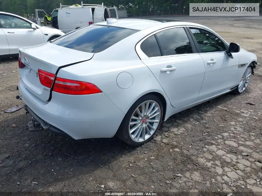 2018 Jaguar Xe 35T Portfolio Limited Edition VIN: SAJAH4EVXJCP17404 Lot: 42300807