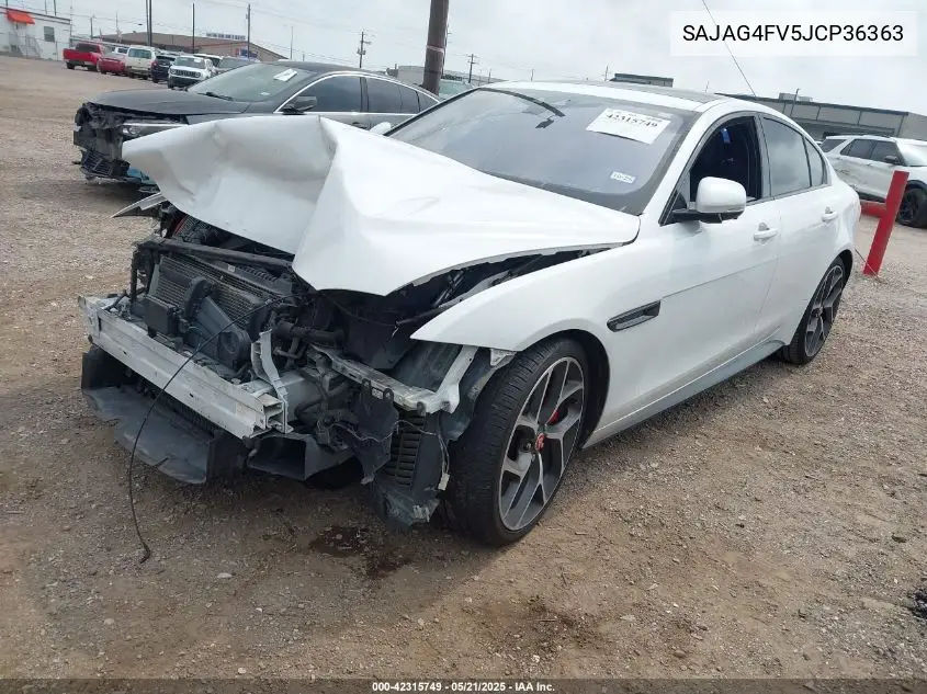 2018 Jaguar Xe S VIN: SAJAG4FV5JCP36363 Lot: 42315749