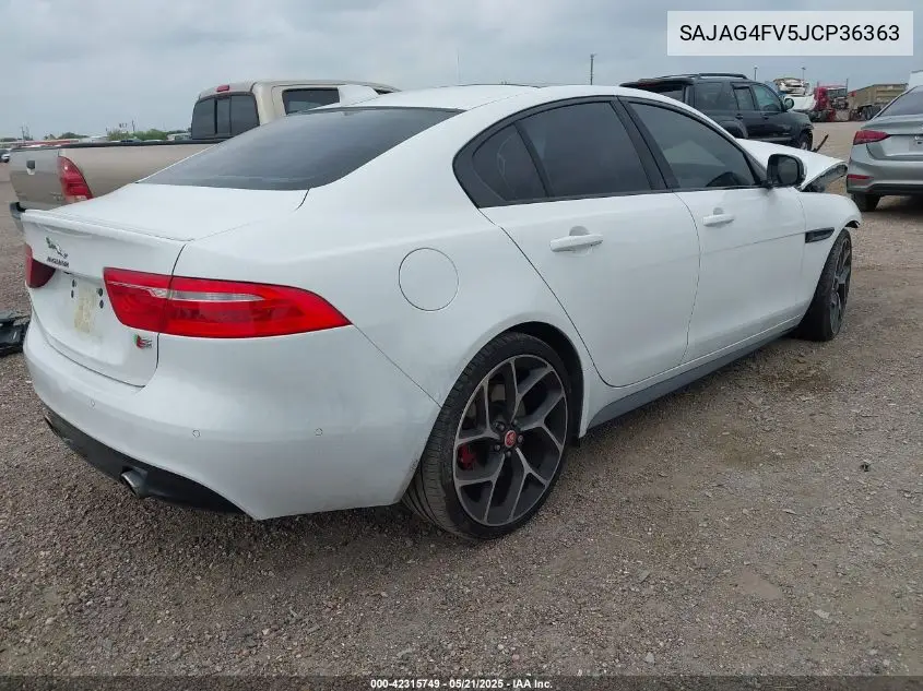 2018 Jaguar Xe S VIN: SAJAG4FV5JCP36363 Lot: 42315749