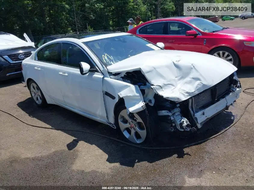 2018 Jaguar Xe 25T VIN: SAJAR4FX8JCP38409 Lot: 42513240