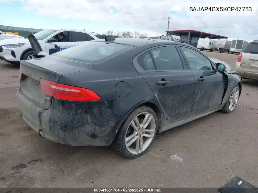 2019 Jaguar Xe 30T 300 Sport VIN: SAJAP4GX5KCP47753 Lot: 41651784
