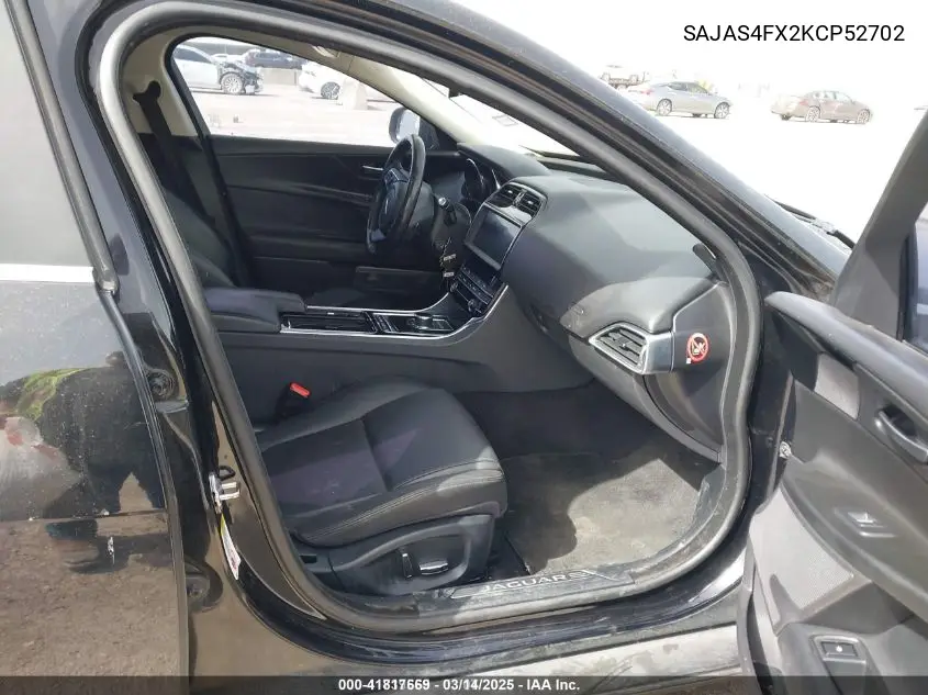2019 Jaguar Xe VIN: SAJAS4FX2KCP52702 Lot: 41817669