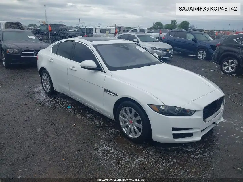 2019 Jaguar Xe 25T VIN: SAJAR4FX9KCP48142 Lot: 41932904