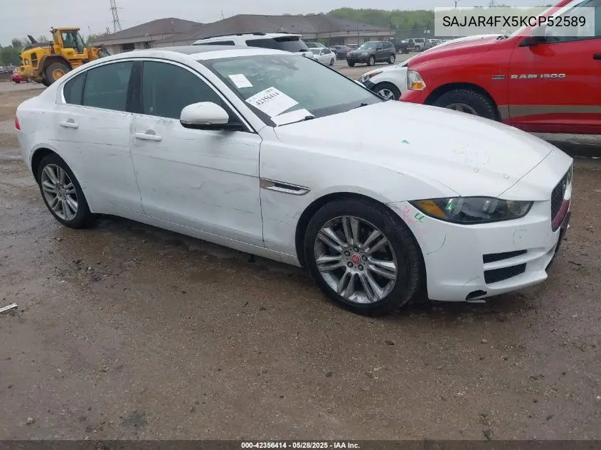 2019 Jaguar Xe 25T VIN: SAJAR4FX5KCP52589 Lot: 42356414