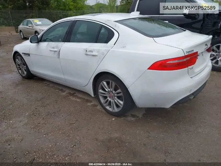 2019 Jaguar Xe 25T VIN: SAJAR4FX5KCP52589 Lot: 42356414