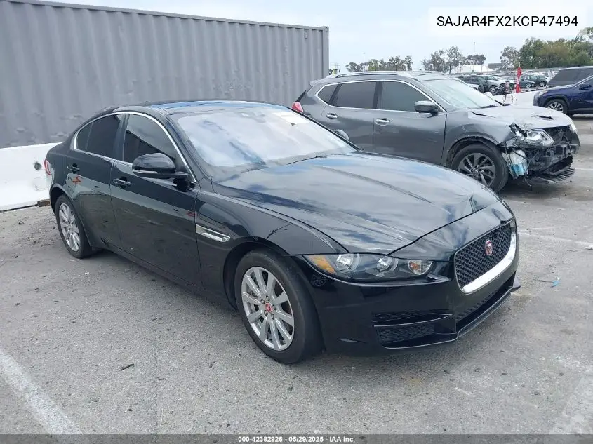 2019 Jaguar Xe VIN: SAJAR4FX2KCP47494 Lot: 42382926
