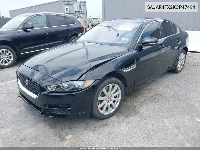 2019 Jaguar Xe VIN: SAJAR4FX2KCP47494 Lot: 42382926