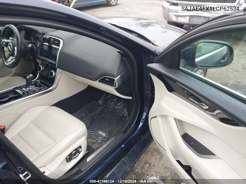 2020 Jaguar Xe S Rwd Automatic VIN: SAJAE4FX1LCP62534 Lot: 41146124