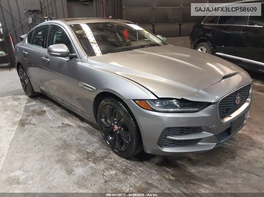 2020 Jaguar Xe S Awd Automatic VIN: SAJAJ4FX3LCP58609 Lot: 42139772