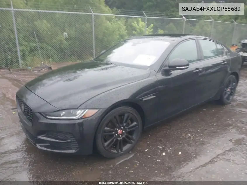 2020 Jaguar Xe S Rwd Automatic VIN: SAJAE4FXXLCP58689 Lot: 42319282