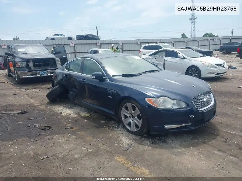 2009 Jaguar Xf Luxury VIN: SAJWA05B29HR23758 Lot: 42280805