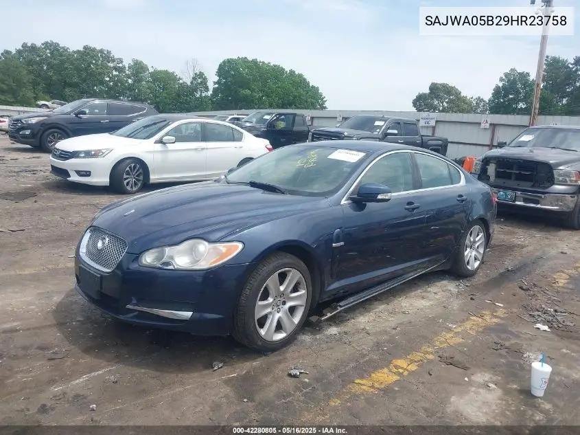 2009 Jaguar Xf Luxury VIN: SAJWA05B29HR23758 Lot: 42280805