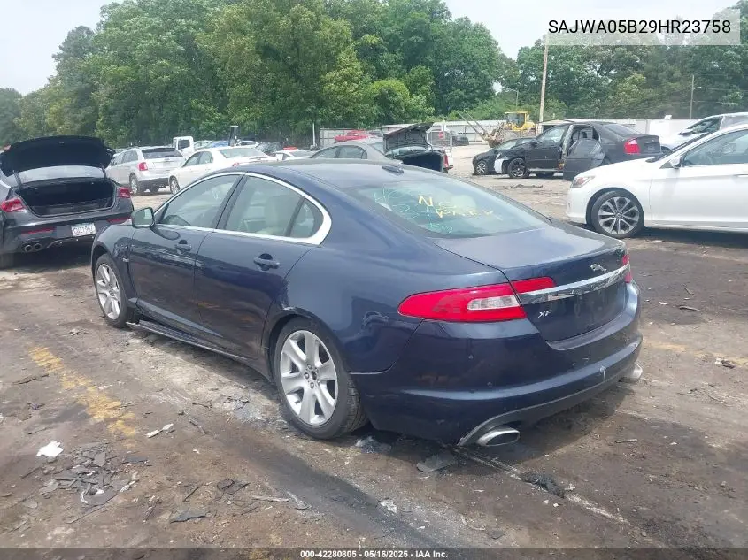 2009 Jaguar Xf Luxury VIN: SAJWA05B29HR23758 Lot: 42280805
