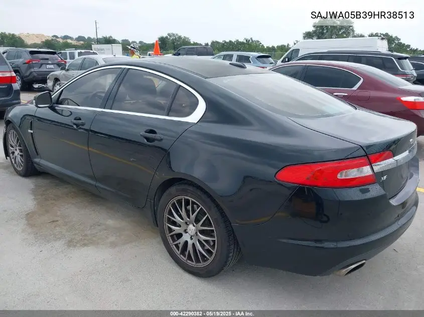2009 Jaguar Xf Luxury VIN: SAJWA05B39HR38513 Lot: 42290382