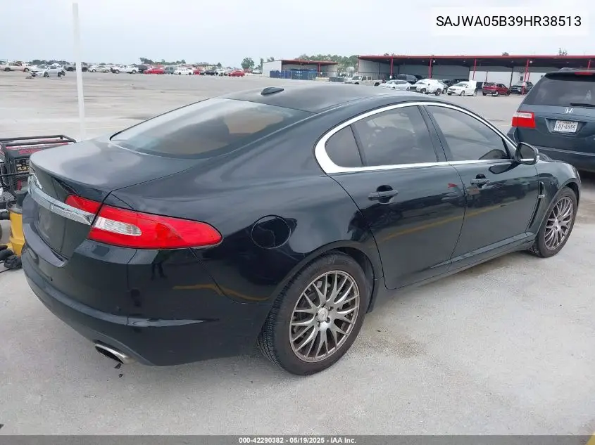 2009 Jaguar Xf Luxury VIN: SAJWA05B39HR38513 Lot: 42290382
