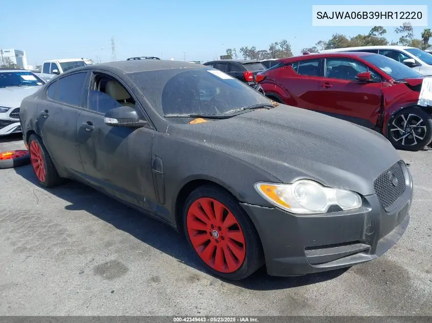 2009 Jaguar Xf Premium Luxury VIN: SAJWA06B39HR12220 Lot: 42349443