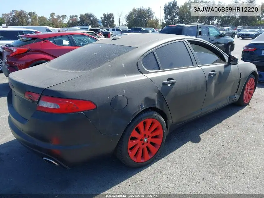 2009 Jaguar Xf Premium Luxury VIN: SAJWA06B39HR12220 Lot: 42349443