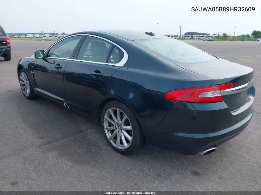 2009 Jaguar Xf Luxury VIN: SAJWA05B89HR32609 Lot: 42515288