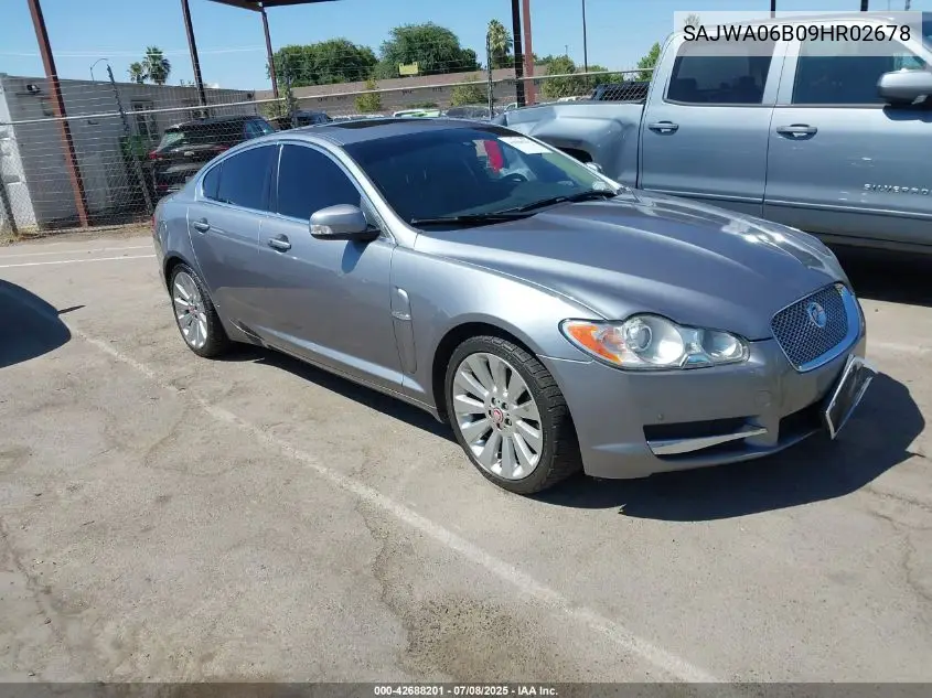 2009 Jaguar Xf Premium Luxury VIN: SAJWA06B09HR02678 Lot: 42688201