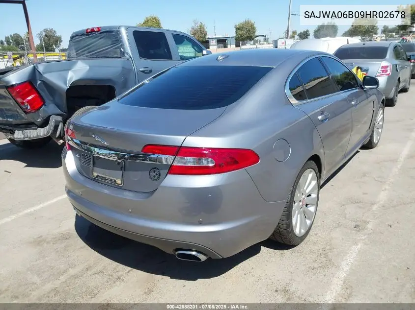 2009 Jaguar Xf Premium Luxury VIN: SAJWA06B09HR02678 Lot: 42688201