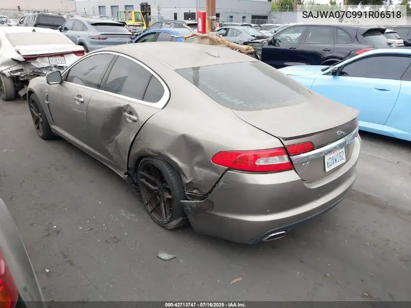 2009 Jaguar Xf Supercharged VIN: SAJWA07C991R06518 Lot: 42713747