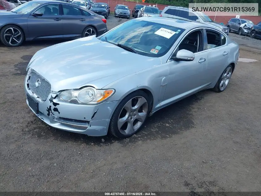 2009 Jaguar Xf Supercharged VIN: SAJWA07C891R15369 Lot: 42757450