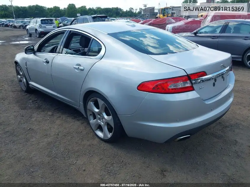 2009 Jaguar Xf Supercharged VIN: SAJWA07C891R15369 Lot: 42757450
