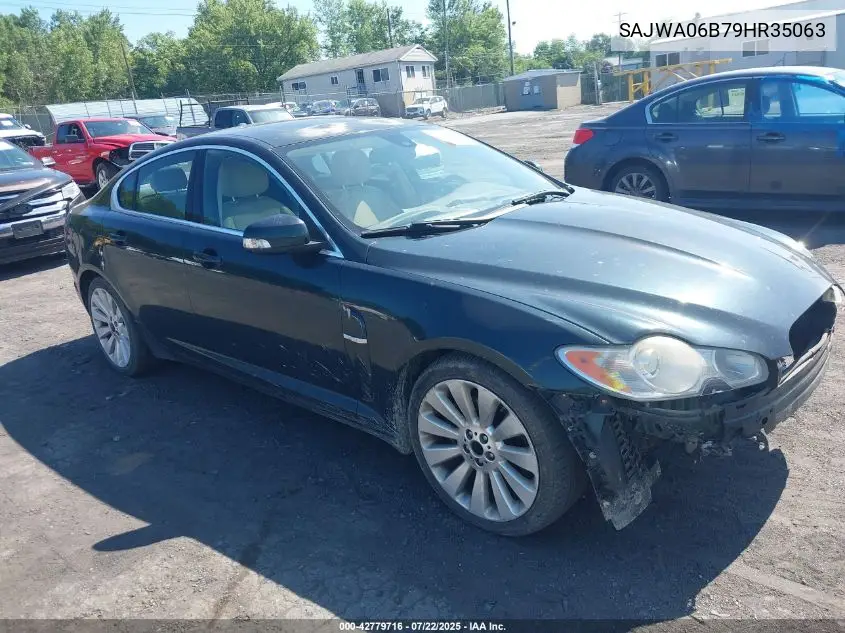 2009 Jaguar Xf Premium Luxury VIN: SAJWA06B79HR35063 Lot: 42779716
