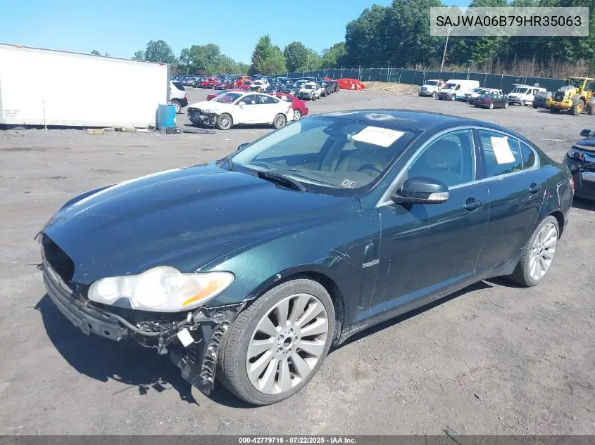 2009 Jaguar Xf Premium Luxury VIN: SAJWA06B79HR35063 Lot: 42779716