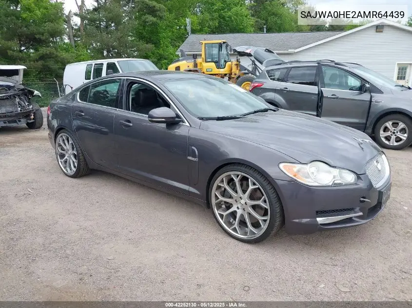 2010 Jaguar Xf Supercharged VIN: SAJWA0HE2AMR64439 Lot: 42252130